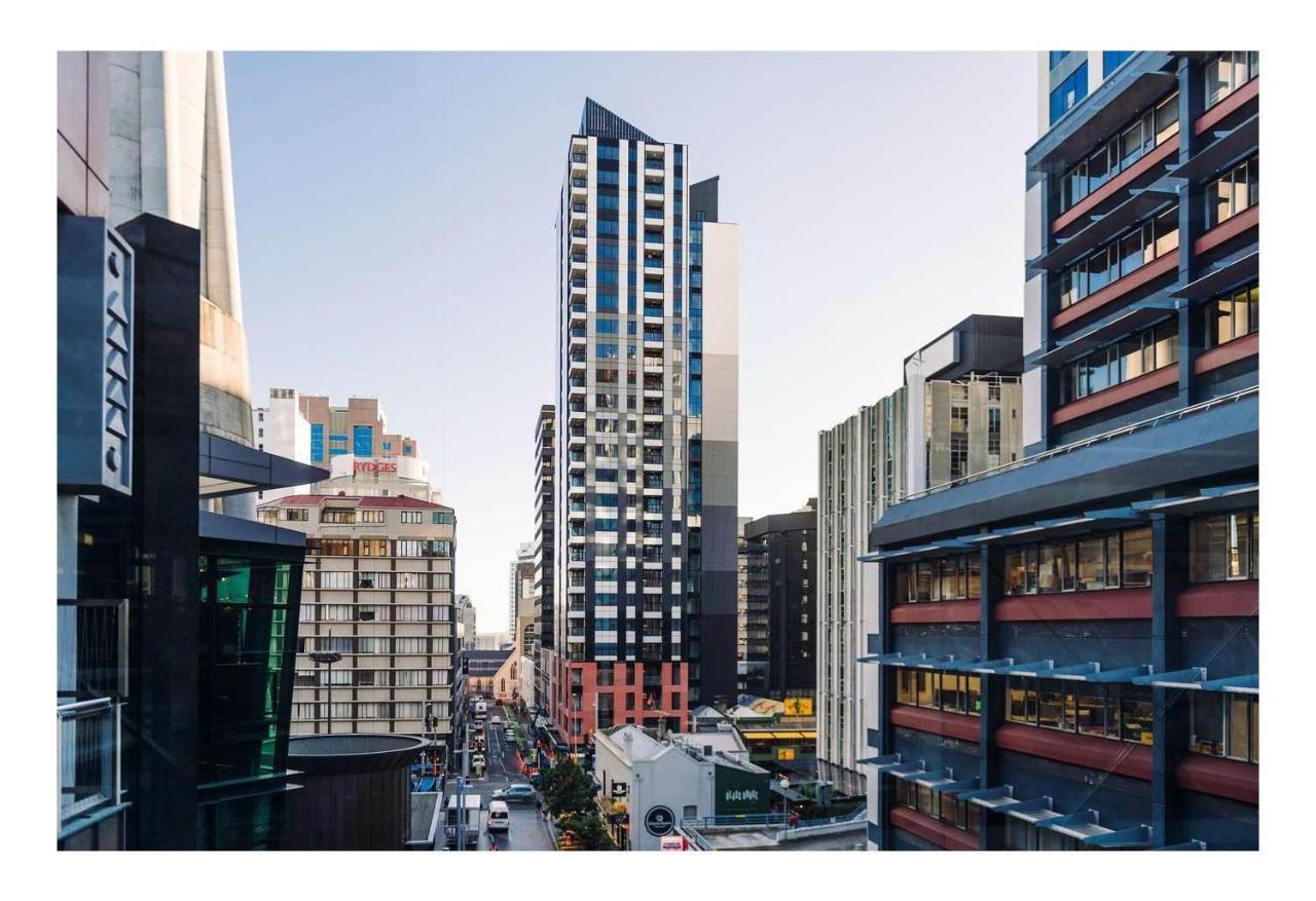 Skytower View And Seaview 2 Bedroom Apartment โอ๊คแลนด์ ภายนอก รูปภาพ